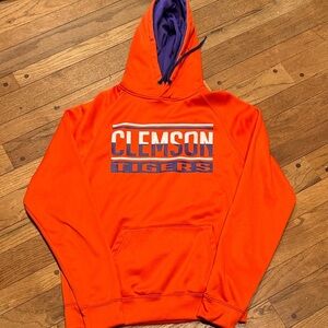 Colosseum Orange and Purple Clemson Tigers Hoodie